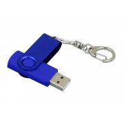 USB 2.0- флешка промо на 32 Гб с поворотным механизмом и однотонным металлическим клипом арт. 6031.32.02 USB 2.0- флешка промо на 32 Гб с поворотным механизмом и однотонным металлическим клипом арт. 6031.32.02