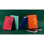 Ежедневник недатированный "Милан", А5, покрытие soft touch мятный