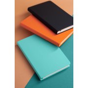 Ежедневник недатированный "Милан", А5, покрытие soft touch мятный