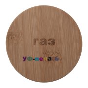 Термокружка BAMBOO с крышкой, 350мл Серебро арт. 32902/47