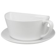 Чайная пара "Смайл" в подарочной упаковке белый