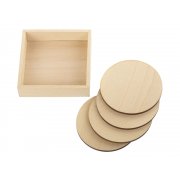 Набор круглых костеров на подставке «Drink» арт. 625344 Набор круглых костеров на подставке «Drink» арт. 625344