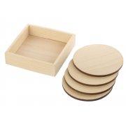 Набор круглых костеров на подставке «Drink» арт. 625344 Набор круглых костеров на подставке «Drink» арт. 625344