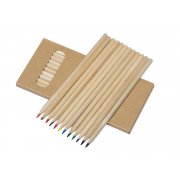 Набор из 12 трехгранных цветных карандашей «Painter»