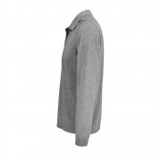 Рубашка поло с длинным рукавом Prime LSL, серый меланж арт. 03983360 Рубашка поло с длинным рукавом Prime LSL, серый меланж арт. 03983360