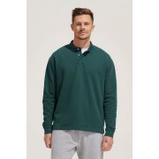 Рубашка поло оверсайз с длинным рукавом Heritage, зеленая арт. 03990291 Рубашка поло оверсайз с длинным рукавом Heritage, зеленая арт. 03990291