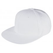 Бейсболка Snapback с прямым козырьком, белая арт. 15948.60