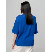 Футболка унисекс оверсайз Street Vibes, ярко-синяя