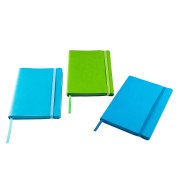 Ежедневник недатированный Shady, А5, синий ройал, кремовый блок в линейку, темно-синий обрез Синий