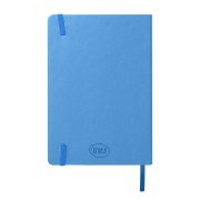 Ежедневник недатированный Shady, А5, голубой, кремовый блок в линейку, лазурный обрез Голубой