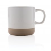 Керамическая кружка, глазурованная, 360 мл