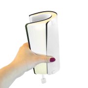 Ежедневник недатированный Boomer, А5, белый, кремовый блок в линейку, без обреза Белый