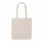 Сумка-шоппер Impact из переработанного неокрашенного канваса AWARE™, 285 г/м²