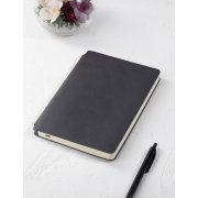 Ежедневник недатированный "Альба", формат А5, гибкая обложка темно-серый