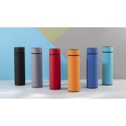 Термос "Бостон" 500 мл с индикацией температуры, soft touch бирюзовый