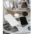 Настольная беспроводная (15W) зарядная станция "Snow Board" для смартфона, часов и наушников белый Настольная беспроводная (15W) зарядная станция "Snow Board" для смартфона, часов и наушников белый