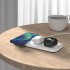 Настольная беспроводная (15W) зарядная станция "Snow Board" для смартфона, часов и наушников белый Настольная беспроводная (15W) зарядная станция "Snow Board" для смартфона, часов и наушников белый