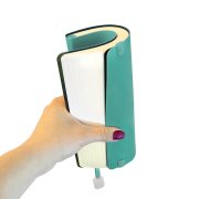 Ежедневник недатированный Boomer, А5, бирюзовый, кремовый блок в линейку, без обреза Бирюзовый