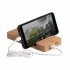 Беспроводное (10W) зарядное устройство "Bamboo Power" 5000 mAh с подставкой под смартфон, бамбук бежевый Беспроводное (10W) зарядное устройство "Bamboo Power" 5000 mAh с подставкой под смартфон, бамбук бежевый