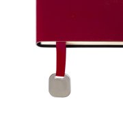 Ежедневник недатированный Boomer, А5, бордовый, кремовый блок в линейку, без обреза Бордовый