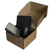 Набор подарочный AUTOGRAPH: кружка, ежедневник, ручка, футляр для ручки, стружка, коробка, черный Черный арт. 39502/35