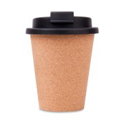 Набор подарочный NATURE: стакан, блокнот, ручка, брелок, рюкзак, пробка черный арт. 39503