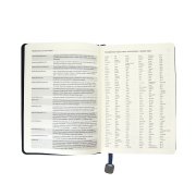 Ежедневник недатированный Boomer, А5, темно-синий, кремовый блок в линейку, без обреза Темно-синий