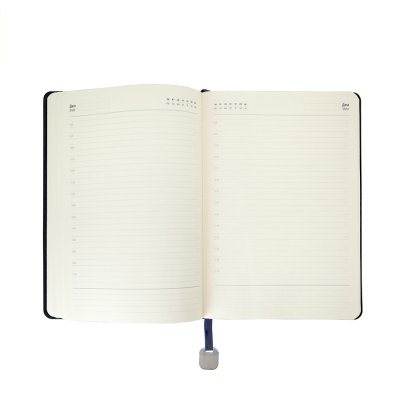 Ежедневник недатированный BOOMER, формат А5 Темно-синий