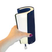 Ежедневник недатированный Boomer, А5, темно-синий, кремовый блок в линейку, без обреза Темно-синий