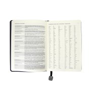 Ежедневник недатированный Boomer, А5, черный, кремовый блок в линейку, без обреза Черный