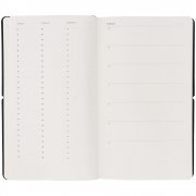 Ежедневник Nubuk, недатированный, светло-серый