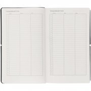 Ежедневник Nubuk, недатированный, светло-серый