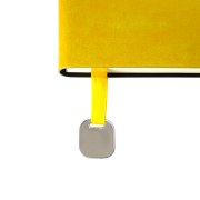 Ежедневник недатированный Boomer, А5, желтый, кремовый блок в линейку, без обреза Жёлтый