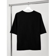 Футболка оверсайз Vozduh 2.0, черная