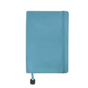 Ежедневник недатированный Boomer, А5, лазурный, кремовый блок в линейку, без обреза Синий