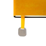 Ежедневник недатированный Boomer, А5, оранжевый, кремовый блок в линейку, без обреза Оранжевый