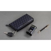 Зарядное (22.5W) устройство "Inside" 9000 mAh с прозрачным корпусом и цифровым индикатором заряда/напряжения/силы тока черный