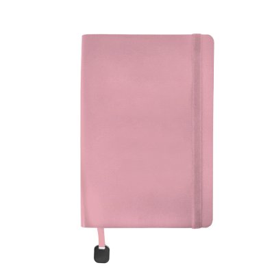 Ежедневник недатированный Boomer, А5,  светло-розовый, кремовый блок, без обреза Розовый