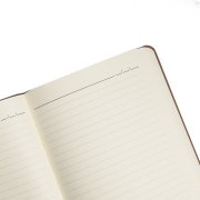 Ежедневник недатированный SIMPLY FIRM, А5, голубой, кремовый блок, в линейку Голубой