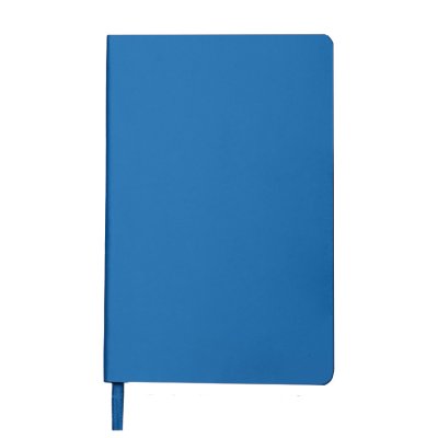 Ежедневник недатированный SIMPLY FIRM, А5,  голубой, кремовый блок, в линейку Голубой
