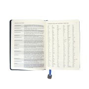 Ежедневник недатированный Boomer, А5, синий ройал, кремовый блок в линейку, без обреза Синий