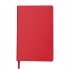 Ежедневник недатированный SIMPLY FLEX, А5,  красный, кремовый блок, в линейку Красный
