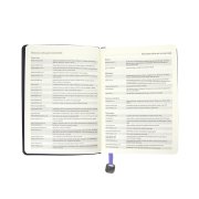 Ежедневник недатированный Boomer, А5, сиреневый, кремовый блок в линейку, без обреза Фиолетовый