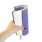 Ежедневник недатированный Boomer, А5, сиреневый, кремовый блок в линейку, без обреза Фиолетовый