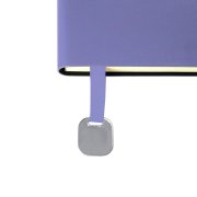 Ежедневник недатированный Boomer, А5, сиреневый, кремовый блок в линейку, без обреза Фиолетовый