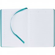 Ежедневник New Factor Metal, бирюзовый