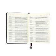 Ежедневник недатированный Boomer, А5, темно-коричневый, кремовый блок в линейку, без обреза Коричневый