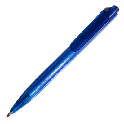 Ручка шариковая N16, RPET пластик Синий