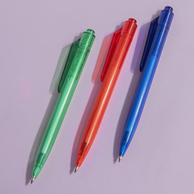 Ручка шариковая N16, RPET пластик Синий