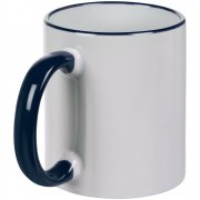 Кружка Rimo для сублимационной печати, темно-синяя арт. 15752.43 Кружка Rimo для сублимационной печати, темно-синяя арт. 15752.43